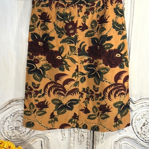 Bagatelle 100% Cotton Floral Print Skirt - Multicolor - Picture 5 of 8